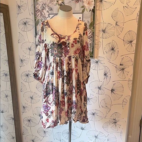 Altar es state S Floral Bohemian Dress - Picture 1 of 1